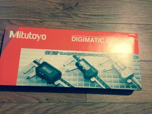 Mitutoyo absolute digimatic calipers - model: 500-197-20 measuring range: 0~8&#034; for sale