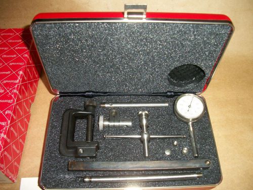 Starrett Dial Test Indicator 196A With Attachments