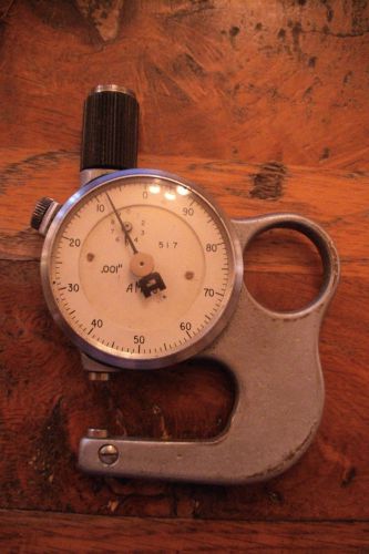 Ames Pocket Micrometer - Dual Guage - .001 - 517 - Machinist Hand Held Tool Rare