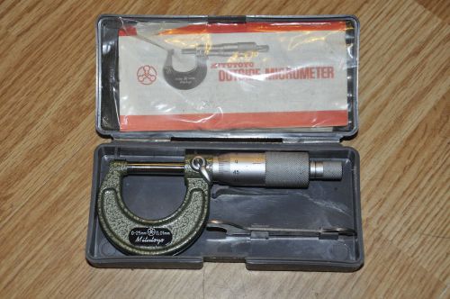 103-137 Metric Outside Micrometer 0-25mm 0.01mm Mitutoyo