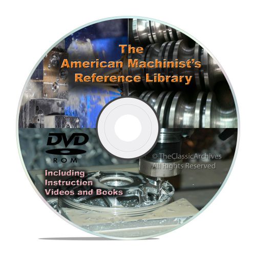 American Machinist Reference Library, Machinery Handbook, Jig Gear Die Books V24