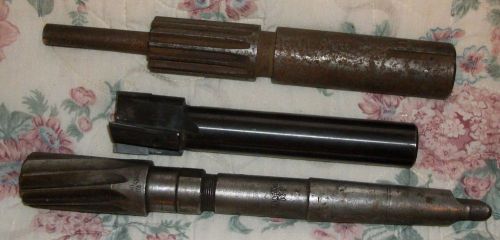 VARIOUS MACHINIST REAMER,ROUNDER TOOL LOT