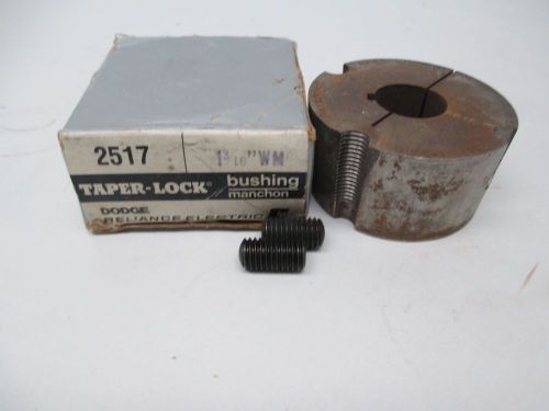 New dodge 2517 1-3/16 wm lock mechanical bush taper 1-3/16 in bushing d277326 for sale