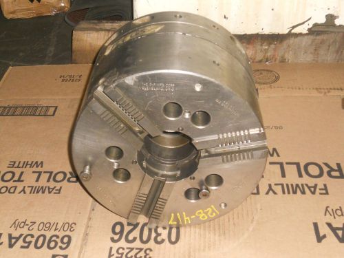 12&#034; 3 Jaw Power Chuck For CNC Lathe Ser 12-CC-520 In Good Condition!