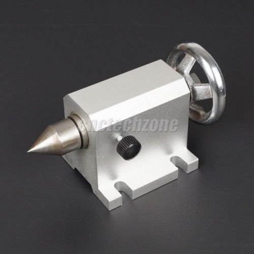 CNC Tailstock Chuck 80mm for Rotary Axis, A Axis, 4th Axis, CNC Router Machine