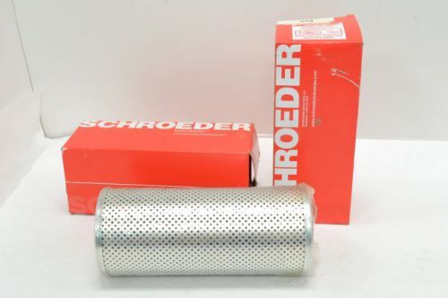 Lot 2 new schroeder k25 150psid micron 9x1-3/4 in hydraulic filter b238074 for sale