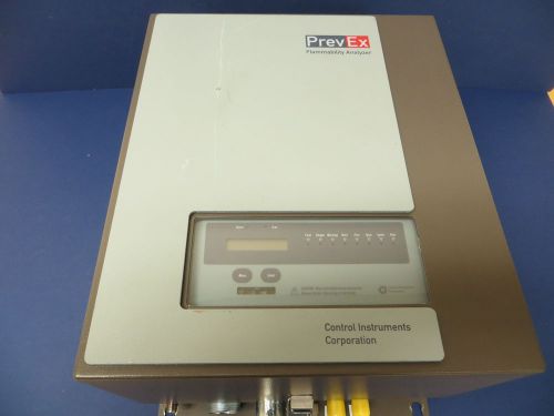 Control instruments prevex flammability analyzer 671 propane temp range -25/65c for sale