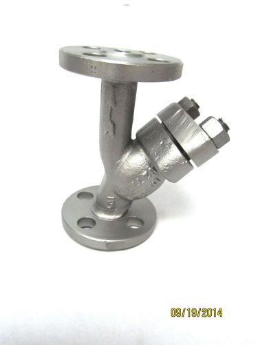 1/2&#034; inch mueller 761-ss y-strainer, 316 stainless steel, 150# flange for sale