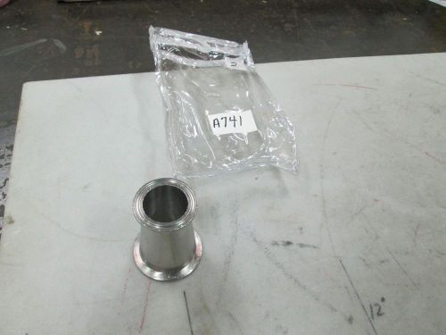Tri-Clover Type S/S Sanitary Flange Concentric Reducer 2&#034; X 1-1/2&#034; Sanitary Flg