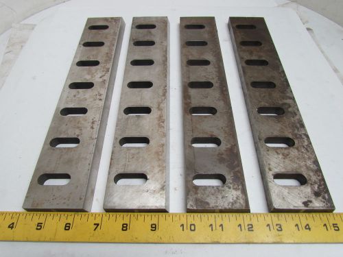 Zenith cutter k53116z2 i01 granulator bed knife blades 7-hole 12&#034; set of 4 for sale