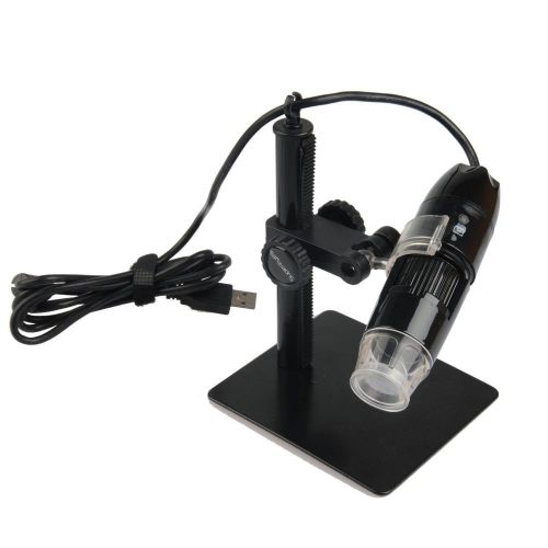 PZ01 200X Handheld USB Microscope Endoscope Loupe Otoscope Magnifier LED Metal