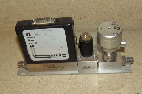 ^^ MKS TYPE 2258B-00100RV MASS FLOW METER - 100SCCM N2 W/ NUPRO SS-4BK -gg