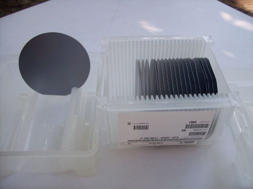 Silicon Wafer Polished Wafers Computers Pc Chips Semicondcutor 100mm
