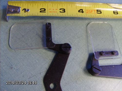 lot of (24) eye guards &amp; hardware for SINGER industrial sewing machines