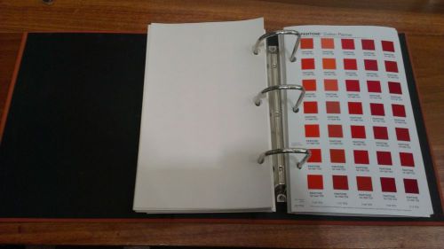 Pantone cotton planner - 2100+ cotton colors - barely used for sale
