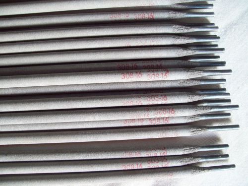 308-16 Stainless Steel Welding Rods/Electrodes --38 Rods 1/4&#034; x 13&#034;