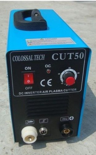 Plasma Cutter 50AMP New CUT50 Inverter 220V Voltage Includes 50 Consumables *