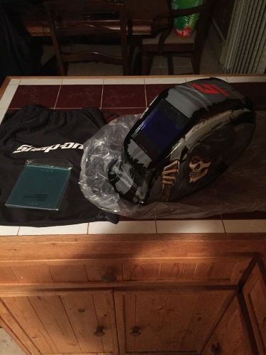 Snap on grim reaper welding helmet for sale