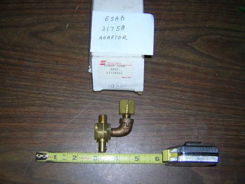 Esab l-tec linde tig torch gas/power adaptor 31758 or 1373-4511 for sale