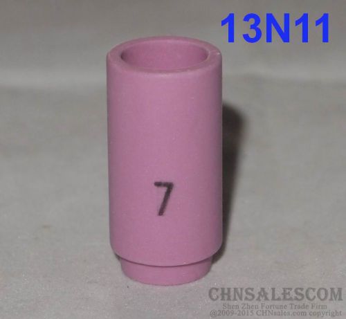 10 pcs #7 13N11 Alumina Nozzle Cups for WP-9 WP-20 WP-25  11.0mm 7/16&#034;