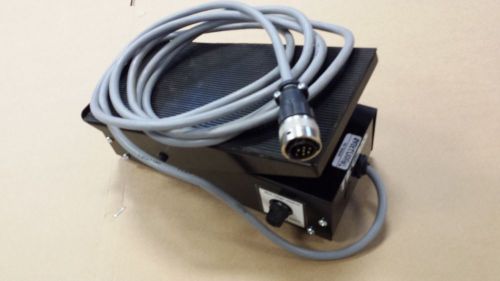 Welder foot pedal - to suit murex and esab tig machines with a 12 pin connector for sale