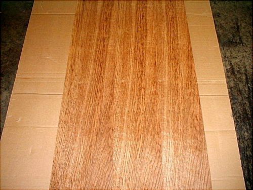 English Brown Oak Veneer. 5.5 x 59, 14 Sheets.