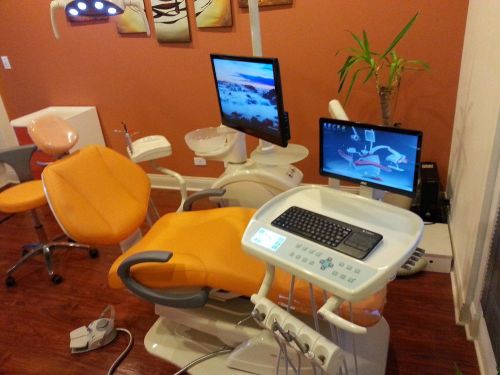 Loreggi astral dental unit with advanced media package for sale
