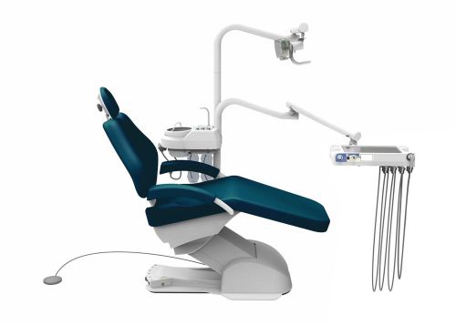 DENTAL CHAIR UNIT/2 STOOLS/LIGHT/CUSP/FDA APPROVED/USA CO./SHIPS TODAY FROM FL.