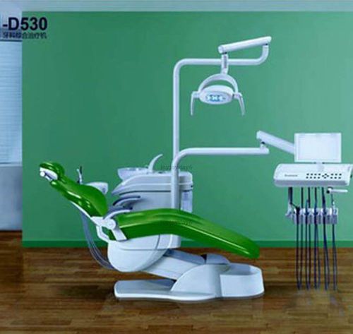 Suntem dental unit chair st-d530 with 9 memory low-mounted instrument tray for sale