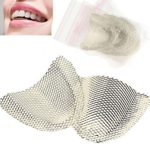 10x Silver Dental Metal net Strengthen Dental Impression Trays for Upper teeth