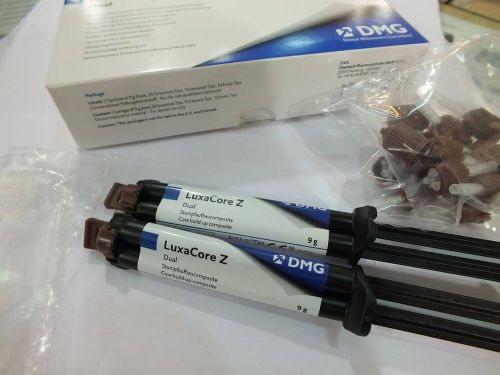 Dental Composite DMG Luxa core  set of 2 Syringes 9 gms