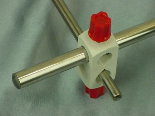 2x lab rod cross linker frameworks parallel frame clamp rod end connector binder for sale