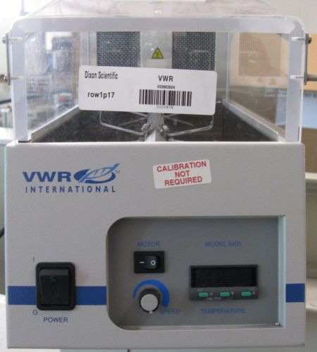 Vwr scientific 5400 hybridization rotating tube oven    (l-838) for sale