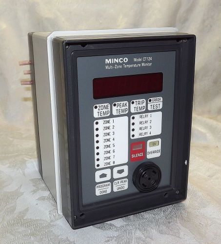Minco CT124PA1(C)  Multi Zone Temperature Monitor 8 Zone CT124