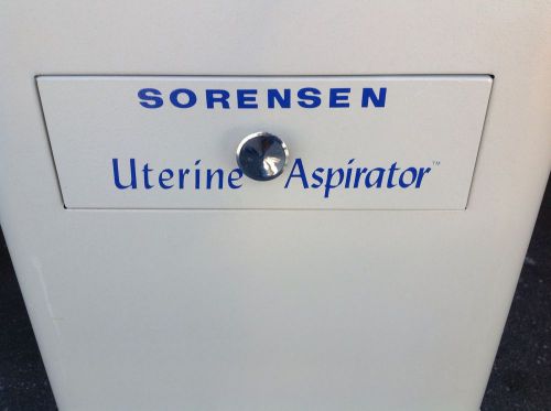 Sorensen Uterine Aspirator, Model 3320, UL Listed Vacuum