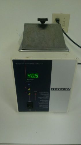 Precision water bath model 282 digital microprocessor control for sale