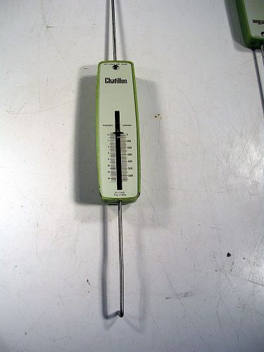 CHATILLON SCALE  0-15 LB TESTED GOOD
