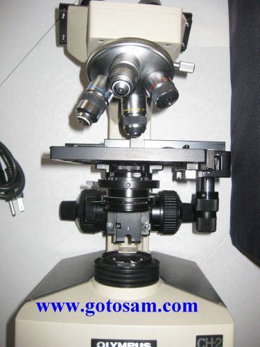 Olympus Binocular Light Microscope With Travel Case, CH-2