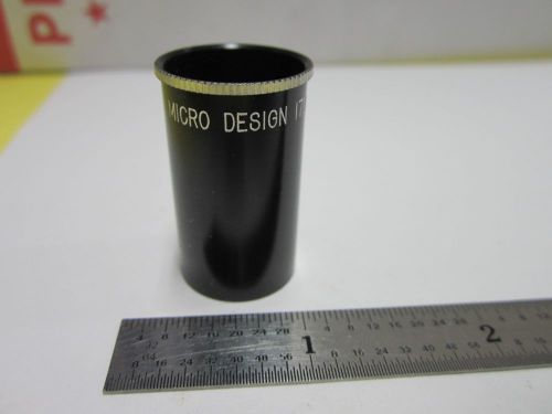 OPTICAL EYEPIECE MICRO DESIGN 17 mm MICROSCOPE OPTICS AS IS BIN#G7-40