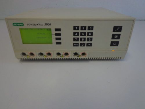 Bio-rad powerpac 3000 electrophoresis power supply 100-120 vac free shipping for sale