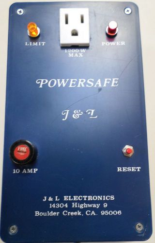 J&amp;L Electronics PowerSafe Model PS-10 Conditioning  Power Supply