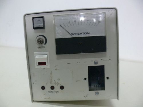 7&#034;x 7&#034;x 22&#034; variable speed rotator w/ wheaton controller for sale