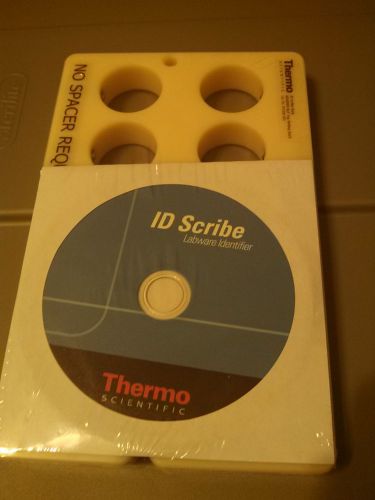 Thermo Scientific ID Scribe Rack SP3300-005 Top Writing Rack BDH0502-KLP with CD