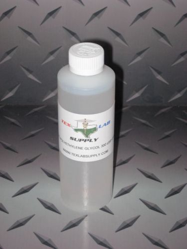 Tex Lab Supply 250 mL POLYETHYLENE GLYCOL - 300 PEG USP GRADE - Sterile