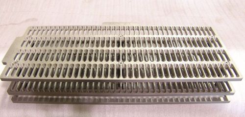 Lab specimen slide glass rack 160 slot aluminum