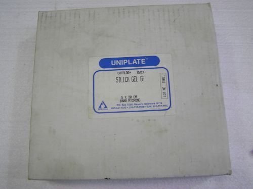 ANALTECH silica gel GF uniplate 5x20cm 1000 microns - complete box of 25