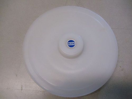 Nalgene Big Plastic Bowl/Jar Lid, Dia: 8.25&#034;