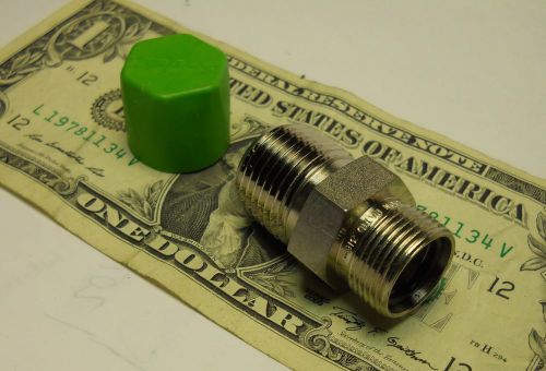 Cajon 316 stainless 1/2&#034; npt x 1/2&#034; od tube adapter - no nut for sale