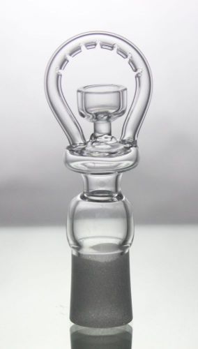 18mm Male Quartz Domeless Glass Halo Ring Style