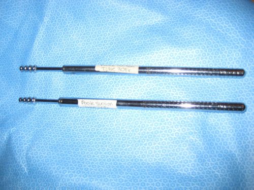 V. Mueller® POOLE Suction Tube, model SU13000 (sold as pair)